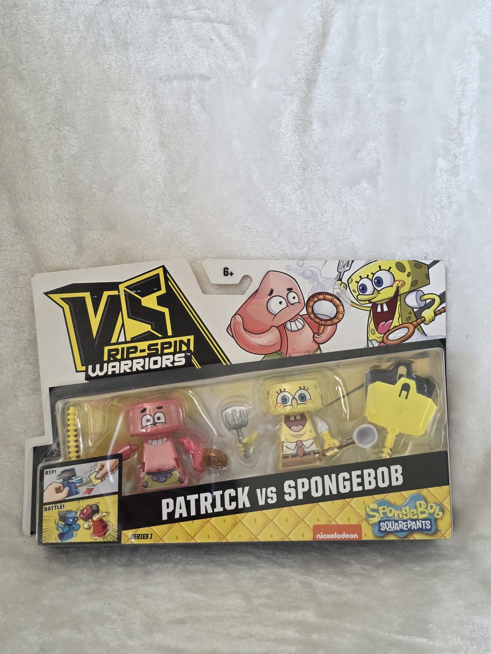 Mattel SpongeBob SquarePants vs Patrick Star VS Rip-Spin Warriors 2-Pack (2016)